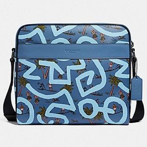 Coach x Keith Haring big Hawaiian messenger 🌴